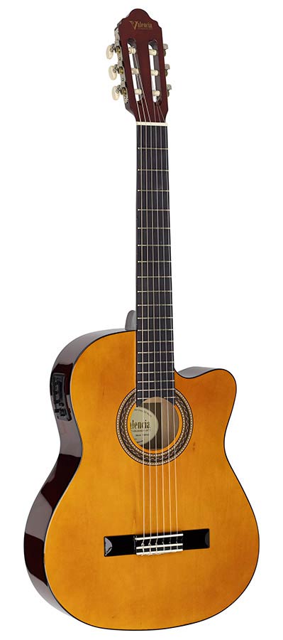 Valencia VC104CE Elektro-Akoestische klassieke gitaar 4/4