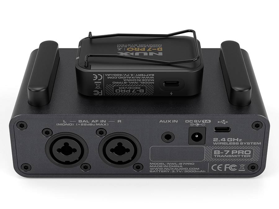 NUX B-7 PRO draadloos in-ear Monitorsysteem