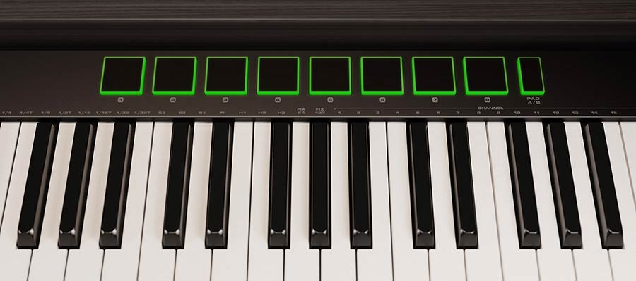 NUX NTK-61 USB/MIDI-Keyboardcontroller