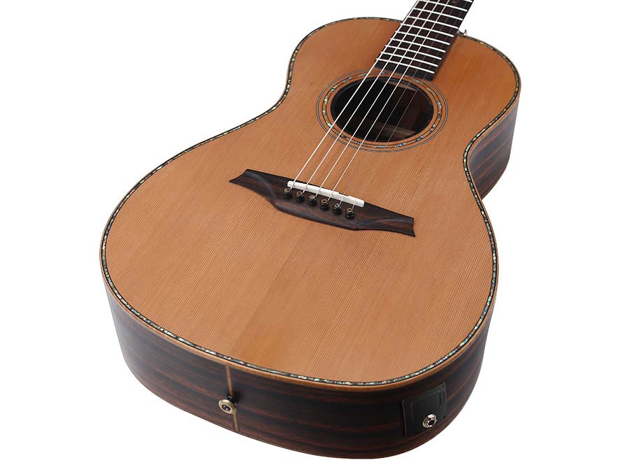 Bromo BAR6E Rocky Mountain Series Parlor Electro-acoustic Guitar - Satin
