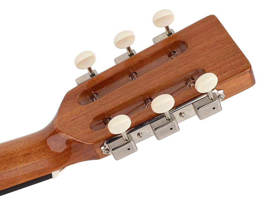 Richwood HSP-40-SB Heritage Series parlor gitaar met massief sparren bovenblad, edge sunburst