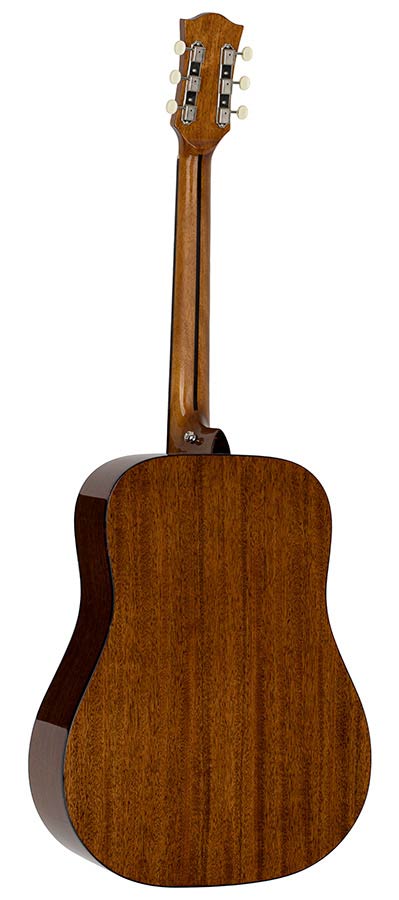 Richwood HSD-40-HB Heritage Series dreadnought gitaar met massief sparren bovenblad, edge honeyburst