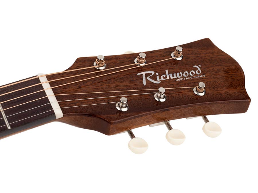 Richwood HSA-40-HB Heritage Series auditorium gitaar met massief sparren bovenblad, edge honeyburst