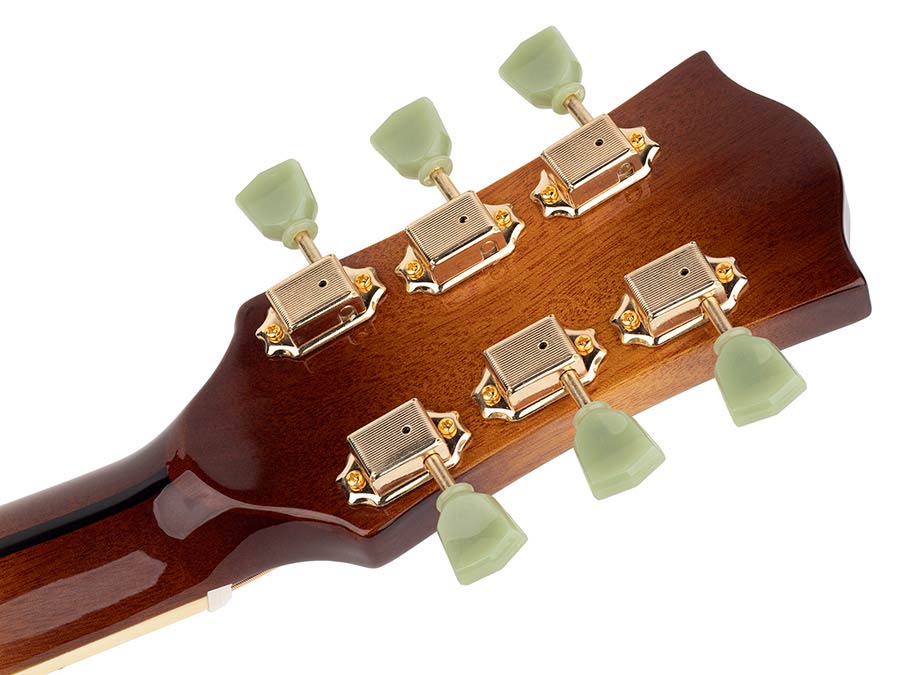 Richwood HSJS-42-HB Heritage Series jumbo gitaar met massief sparren bovenblad, honeyburst
