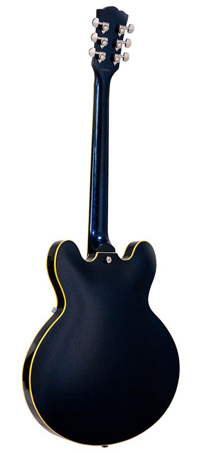 SX SEL6/GBU semi-hollow elektrische gitaar glitter blue