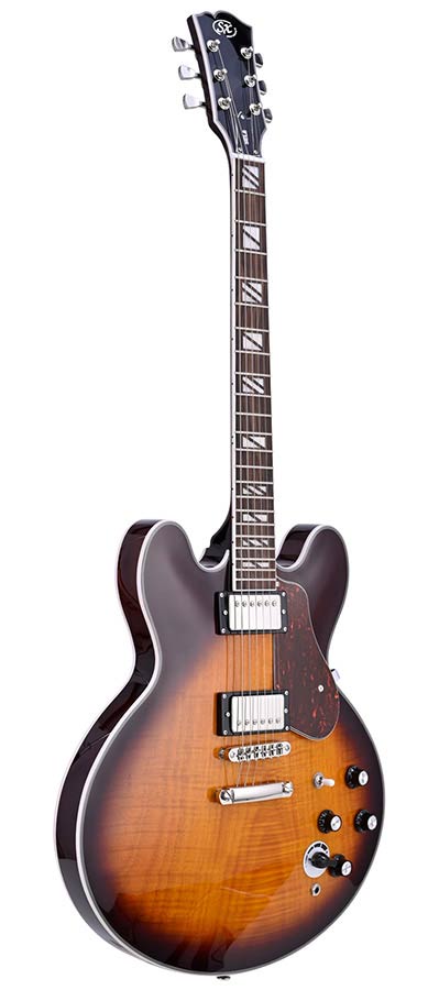 SX SEL6CDS archtop elektrische gitaar – desert sunburst