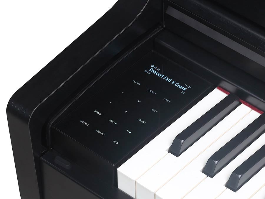 Medeli UP405E/BK digitale piano 88 G3P toetsen – black satin
