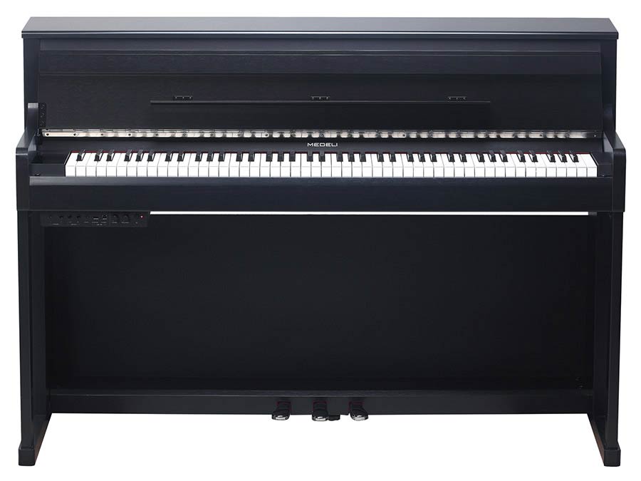 Medeli UP605/BK digitale piano G3PW black satin