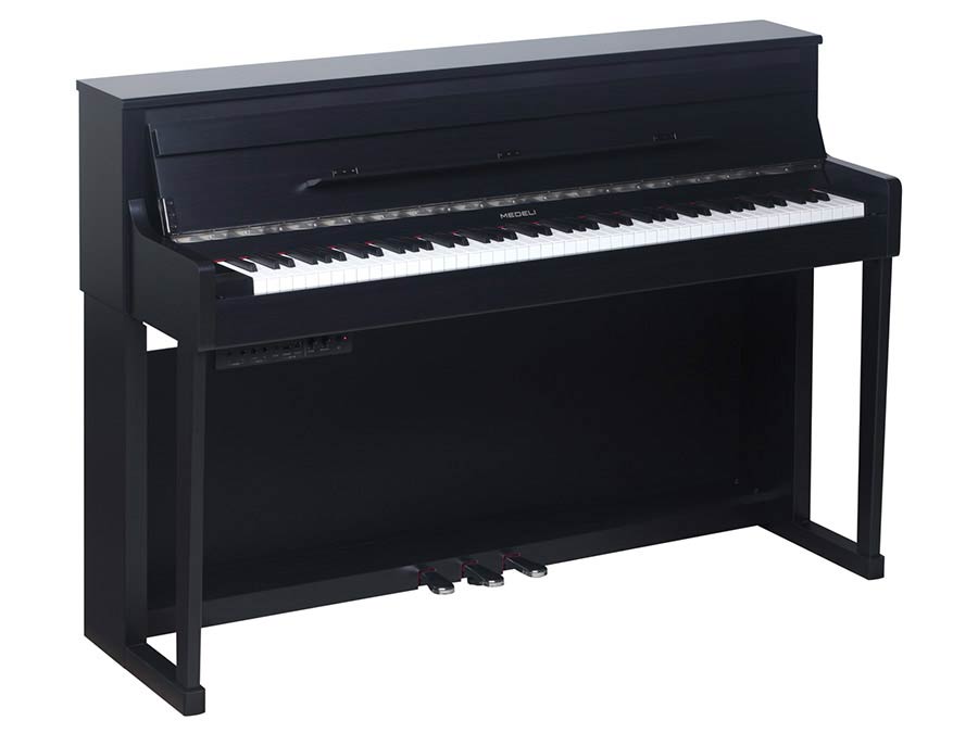 Medeli UP605/BK digitale piano G3PW black satin