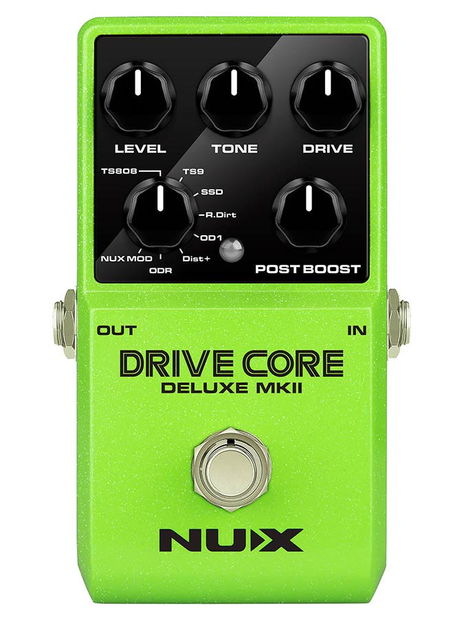 NUX Drive Core Deluxe MKII analoog overdrivepedaal