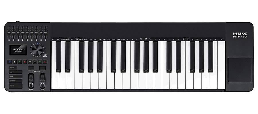 NUX NTK-37 USB-MIDI keyboard controller