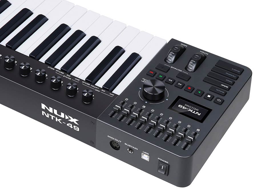 NUX NTK-49 USB-MIDI-Keyboardcontroller