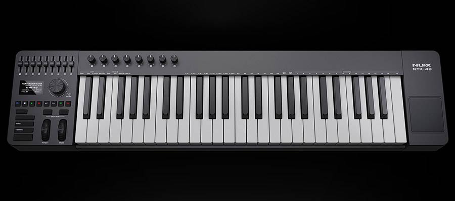 NUX NTK-49 USB-MIDI-Keyboardcontroller