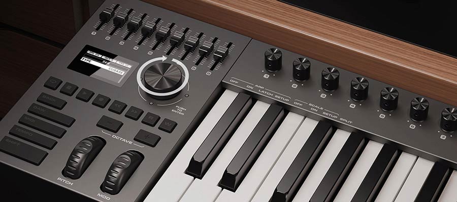 NUX NTK-49 USB-MIDI-Keyboardcontroller