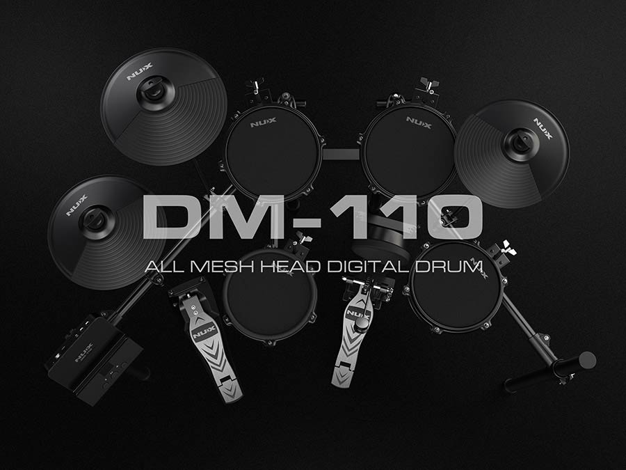 NUX DM-110 Compact Elektronisch Drumstel
