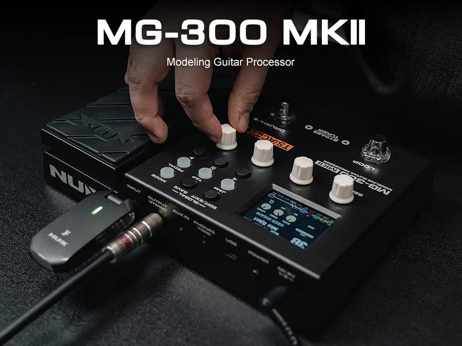 NUX MG-100 digitaal multi-effectpedaal