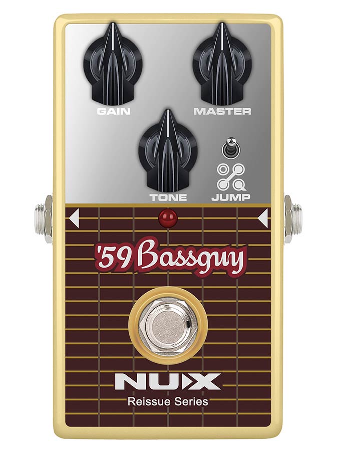 NUX ’59 Bassguy Analoog Overdrivepedaal