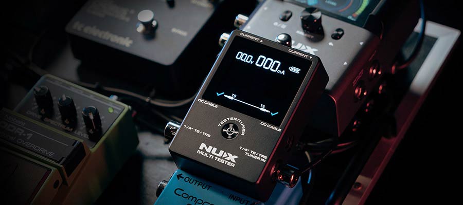 NUX NMT-1 4-in-1 Multi-tester for audio and DC cables