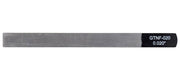 Boston GTNF-020 gauged nut slotting file 0.020" (0.50mm) 150x12mm, 65Mn carbon steel HRC 35-55 hardness