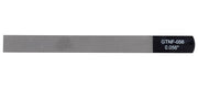 Boston GTNF-056 gauged nut slotting file 0.056" (1.40mm) 150x12mm, 65Mn carbon steel HRC 35-55 hardness