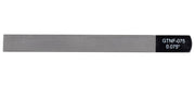 Boston GTNF-075 gauged nut slotting file 0.075" (1.90mm) 150x12mm, 65Mn carbon steel HRC 35-55 hardness