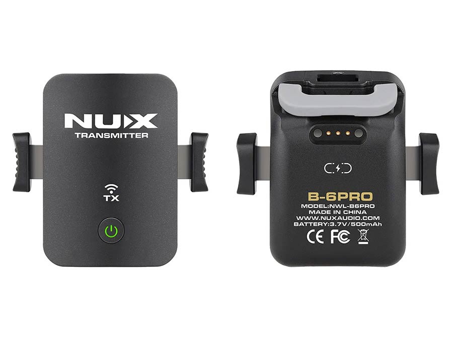 NUX B-6 PRO draadloos microfoonsysteem voor blaasinstrumenten