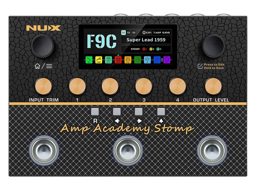 NUX NMA-3AAP Amp academy stomp gitaar