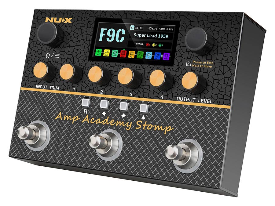 NUX NMA-3AAP Amp academy stomp gitaar