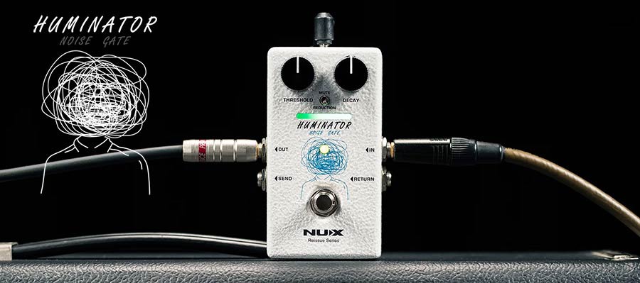 NUX Huminator NRN-1 Analoog Noise-Gatepedaal
