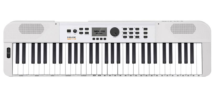 NUX NEK-100 draagbaar keyboard met 61 toetsen