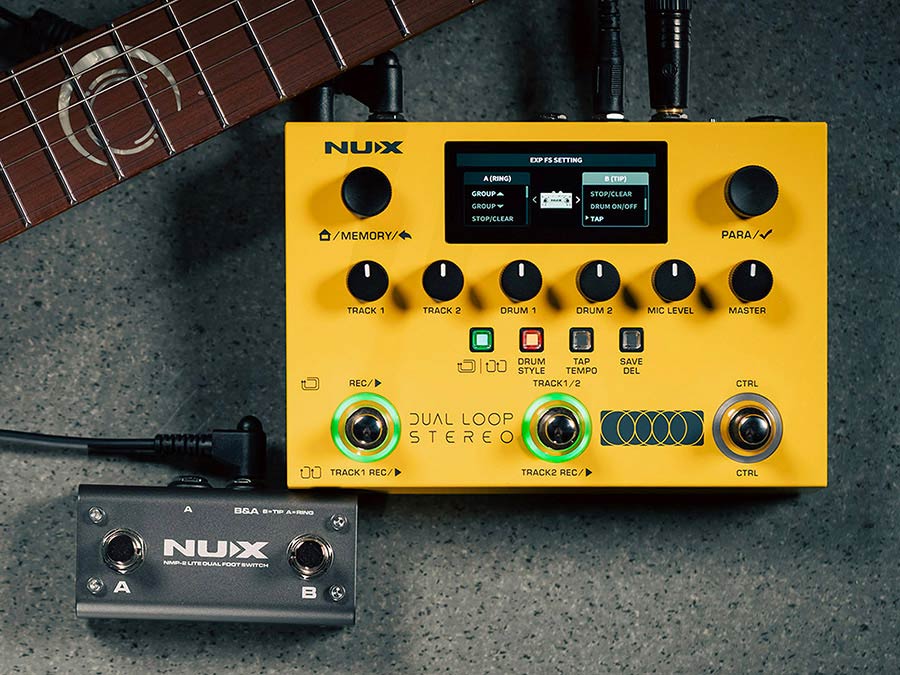 NUX Dual Loop Stereo NCL-2 met NMP-2 Lite