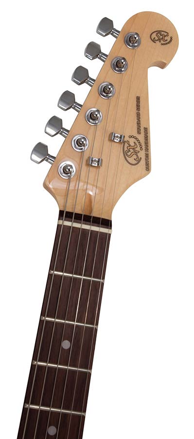 SX SE1 HSS elektrische gitaar starterset met 10W versterker