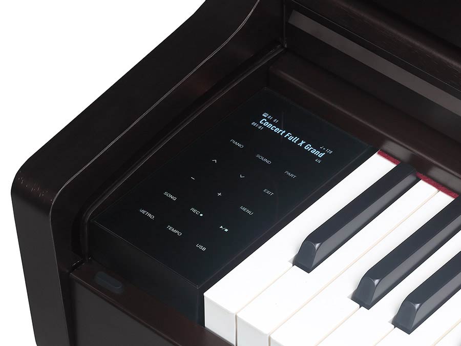 Medeli UP405E/RW digitale piano met G3P-klavier – rosewood satin