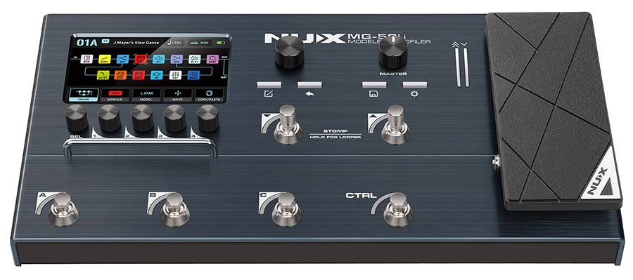 NUX MG-50Li amp modeler en profiler Cloud White