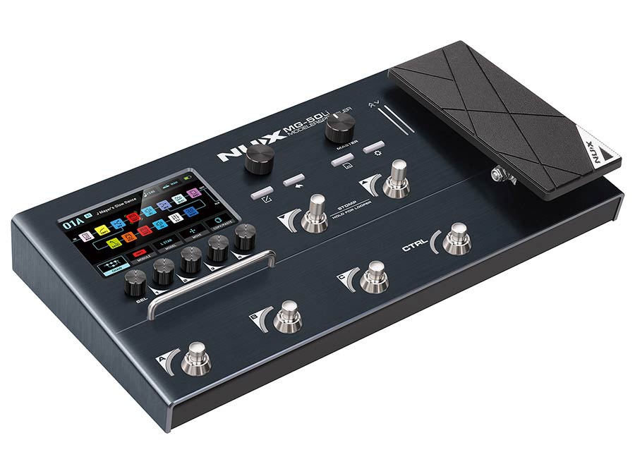 NUX MG-50Li amp modeler en profiler Cloud White