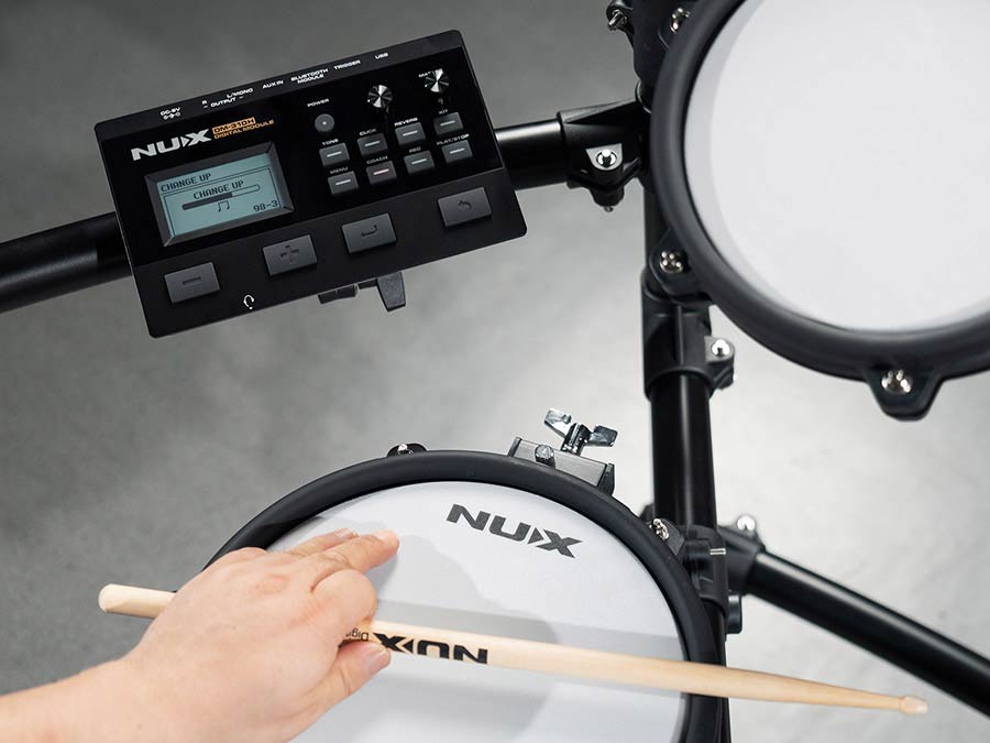 NUX DM-310H Elektronisch Drumstel met Meshvellen