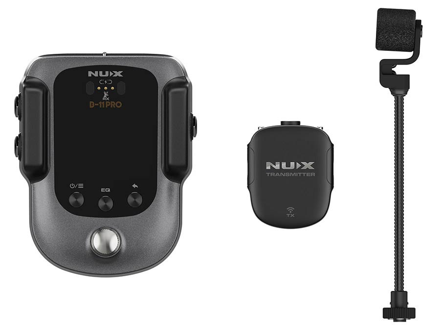 NUX B-11 PRO Draadloos Vioolsysteem 2.4 GHz