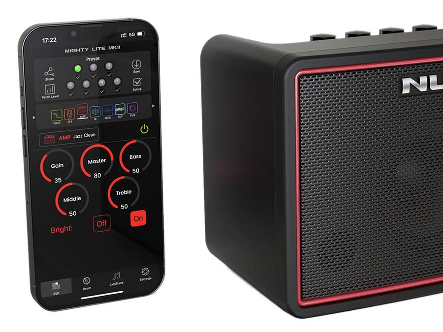 NUX Mighty Lite BT MKII Gitaarversterker (Roze)