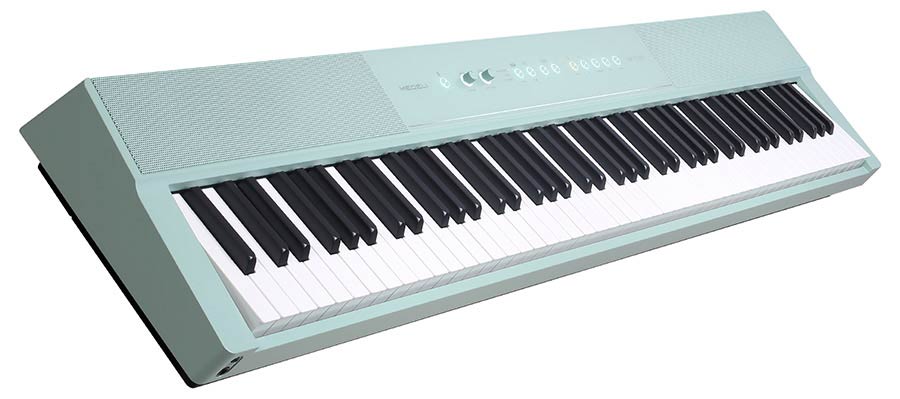 Medeli - SP-C220/GN - digital compact stage piano, 88 keys 3-sensor hammer action, biamped 2 x 13W + 2 x 7W, green