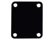 Boston NP-64-B halsplaat, 64,2x51mm, rechthoekig, zwart
