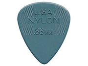 Dunlop 44-R-88 Nylon Standard Plectra 0.88 mm Donkergrijs
