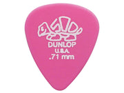 Dunlop 41-R-71 Delrin-500 Plectra 0.71 mm Roze