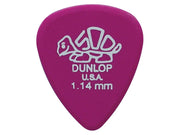 Dunlop 41-R-114 Delrin-500 Plectra 1.14 mm Magenta