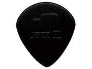 Dunlop 47-R-2S Nylon Jazz Plectra 1.18 mm Stiffo Nylon, Zwart, Medium Scherpe Punt