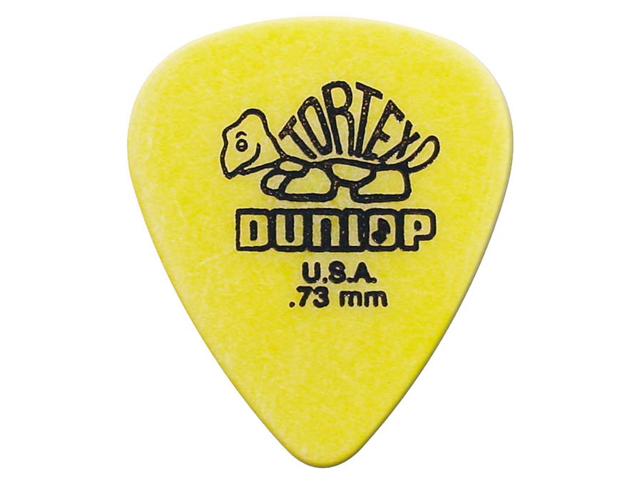 Dunlop 418-R-50 Tortex Standard Plectra 0.50 mm Rood