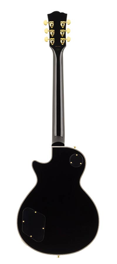SX EH3-BK Custom Single-Cut elektrische gitaar – zwart