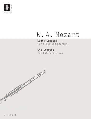 Mozart: 6 Sonatas (Bd. 1) Band 1 (Dwarsfluit, Piano)