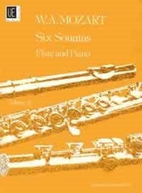 Mozart: 6 Sonatas (Bd. 2) Band 2 (Dwarsfluit, Piano)