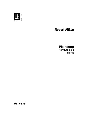 Aitken: Plainsong (Dwarsfluit)