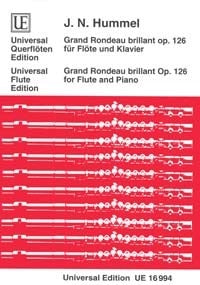 Hummel: Grand Rondeau brillant op. 126 (Dwarsfluit, Piano)